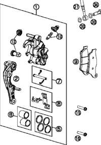 Brake Caliper Front