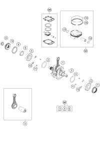 Crankshaft, Piston