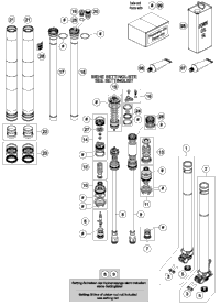 Front Fork Disassembled