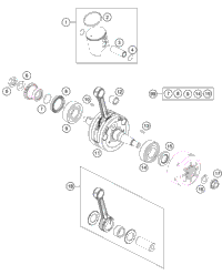 Crankshaft, Piston