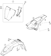 Mask, Fenders