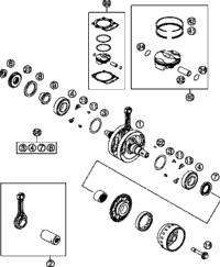 Crankshaft, Piston