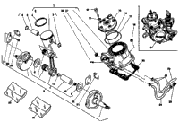 Cylinder Head, Cylinder, Piston, Crankshaft