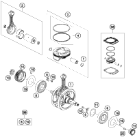 Crankshaft, Piston
