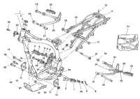 Frame, Foot Rests