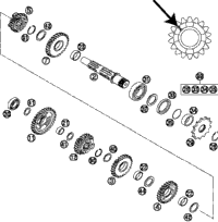Transmission Ll - Countershaft