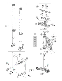 Front Fork, Triple Clamp