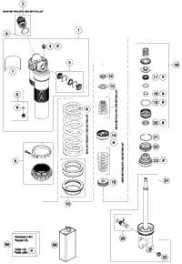 Shock Absorber Disassembled