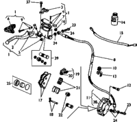 Front Hydraulic Brake