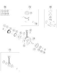 Crankshaft, Piston