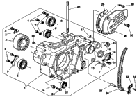 L.H. Half Crankcase