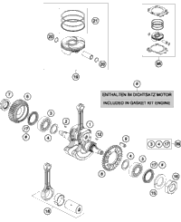 Crankshaft, Piston