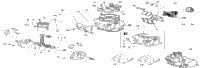 Cylinder Head, Cylinder, Piston, Crankshaft