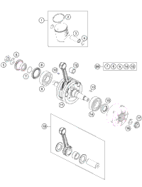 Crankshaft, Piston