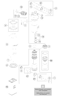 Shock Absorber Disassembled