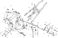 Frame, Foot Rests