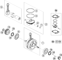 Crankshaft, Piston