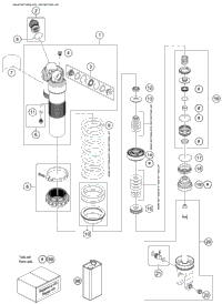 Shock Absorber Disassembled