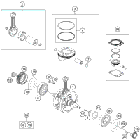 Crankshaft, Piston