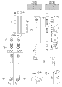 Front Fork Disassembled