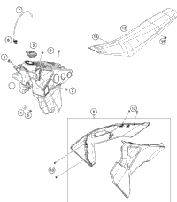 Tank, Seat