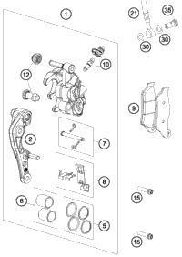 Brake Caliper Front