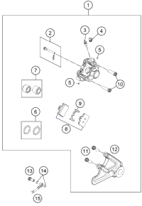 Rear Brake Caliper