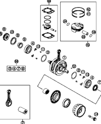 Crankshaft, Piston