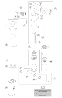 Shock Absorber Disassembled