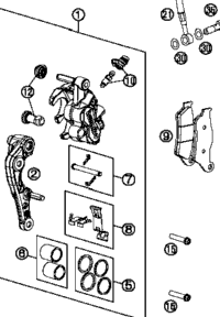 Brake Caliper Front
