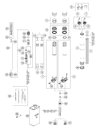 Front Fork Disassembled