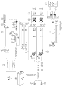 Front Fork Disassembled