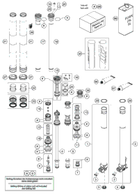 Front Fork Disassembled