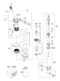 Shock Absorber Disassembled