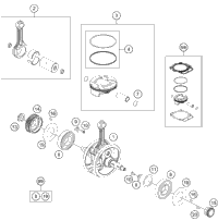 Crankshaft, Piston