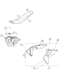 Tank, Seat