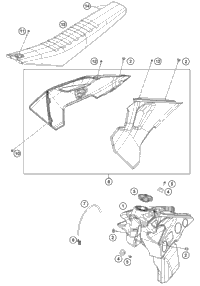 Tank, Seat