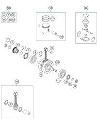 Crankshaft, Piston