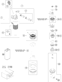 Shock Absorber Disassembled