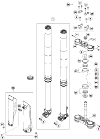 Front Fork, Triple Clamp