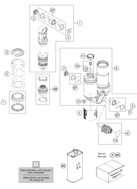 Shock Absorber Disassembled