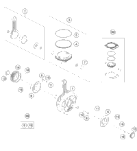 Crankshaft, Piston
