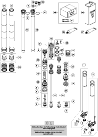 Front Fork Disassembled