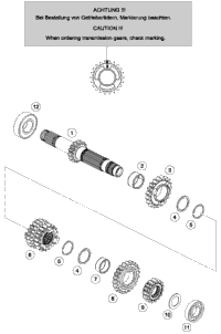 Transmission I - Main Shaft