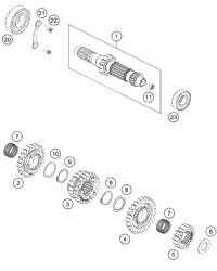 Transmission I - Main Shaft