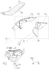 Tank, Seat