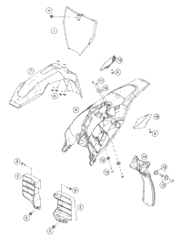 Mask, Fenders