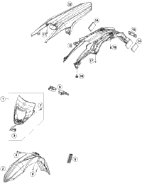 Mask, Fenders