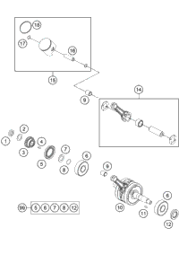 Crankshaft, Piston