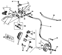 Front Hydraulic Brake